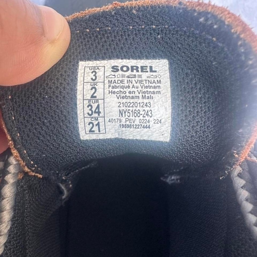 Sorel women's Tofino waterproof hiking boots - brown and blue #hikingboots - Picture 8 of 8